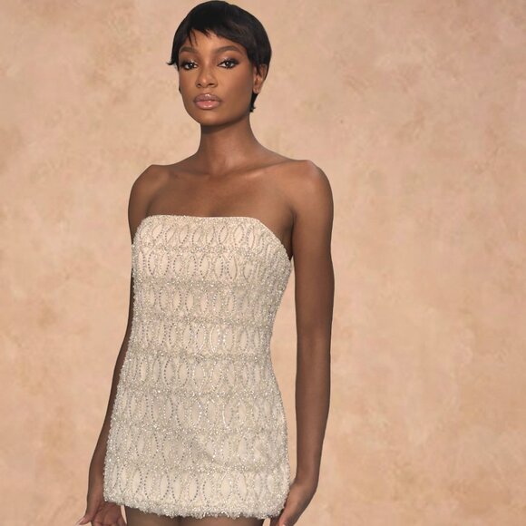 ✨ One-of-a-kind luxury bridal/formal dress — NEW / NEVER WORN ✨ - Picture 6 of 7